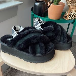 Brand New UGG Black Womens Slippers